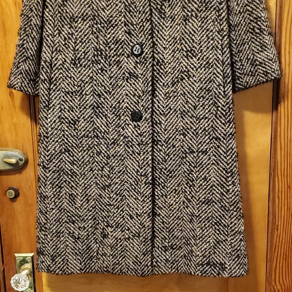 Dolce & Gabbana Women's Wool Mohair Lined Pea Coat EU Size 42 (US Size 10) - Picture 2 of 16